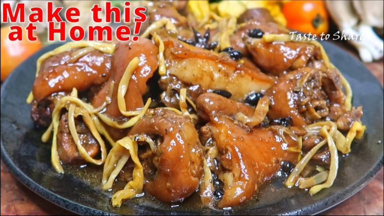 Yummy! This is the Best way to cook Pork Pata Humba💯✅  Tastiest ever, Easy pork recipe