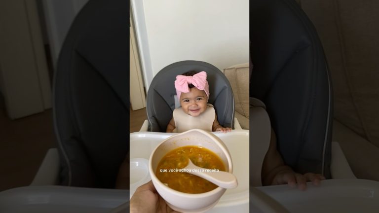 Ensopado de peixe para bebê 🤎 #receitas