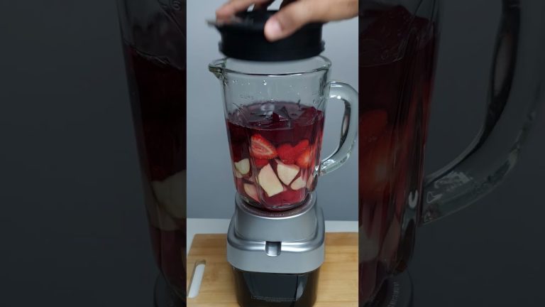 Mezcla manzana con fresas