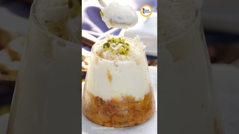 Aish El Saraya – Middle Eastern Dessert – Recipe by Food Fusion
