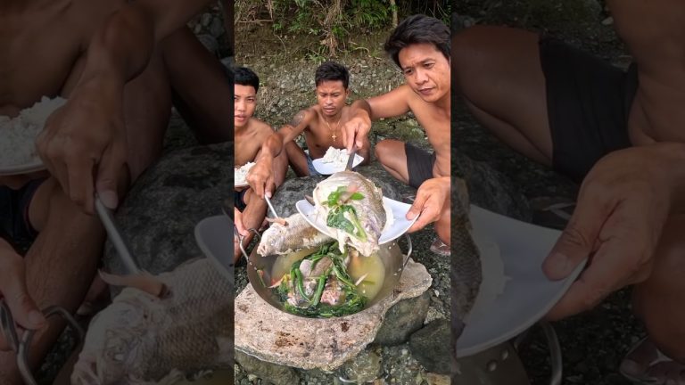 Quick & Healthy Lunch Idea: Boiled Snapper Fish Perfection 🐟🍲 | Simple Seafood Delight!