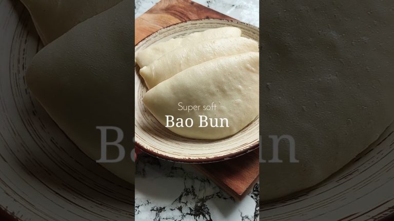 Soft Bao bun recipe (bread without oven)