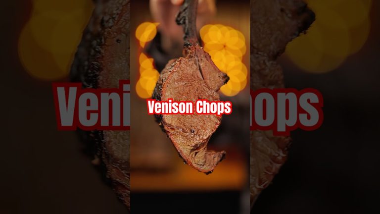 Venison Chops #venison #venisonrecipe #grilling #tonychachere #tftibbq #recipes