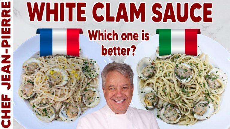 Pasta Clam Sauce | Chef Jean-Pierre