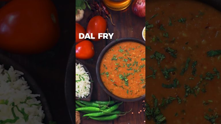 Dal Fry Restaurant Style | Lunch Recipes | Dal Recipe #shorts #dalfry