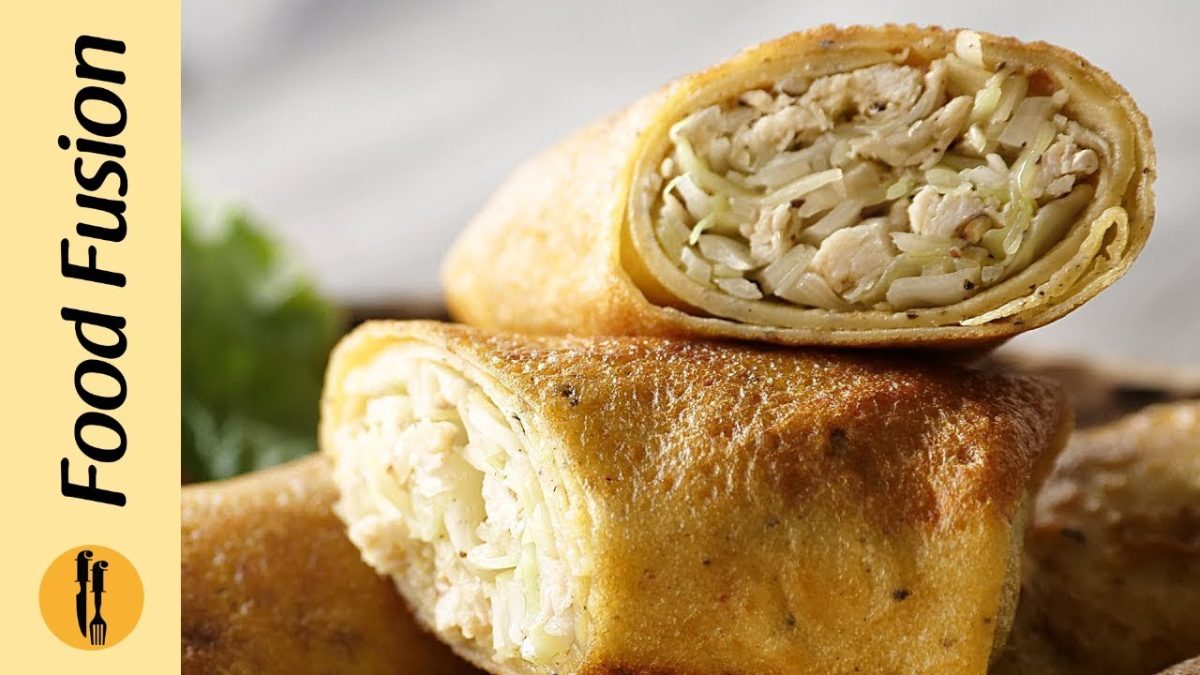 Chinese Rolls Recipe By Food Fusion (Ramzan recipe)