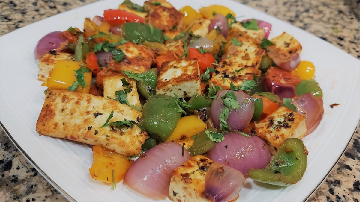 Grilled Paneer Salad for Weight Loss | Cottage cheese salad | Tastes with Suman