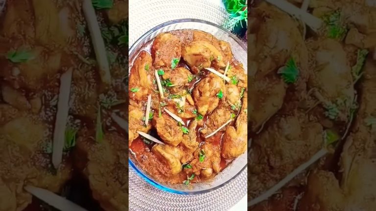 Shinwari Chicken Karahi Recipe,Peshawari Chicken Karahi, Chicken Recipe by fatima #shorts