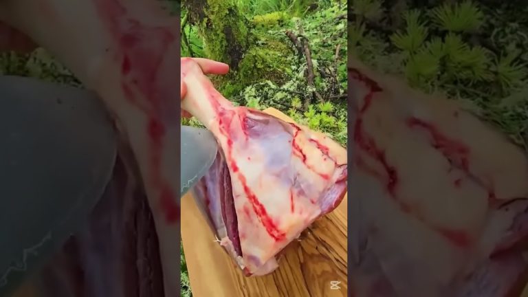 You will cook and with a pineapple and a piece of beef  #asmrfood #outdoorcooking  #cooking