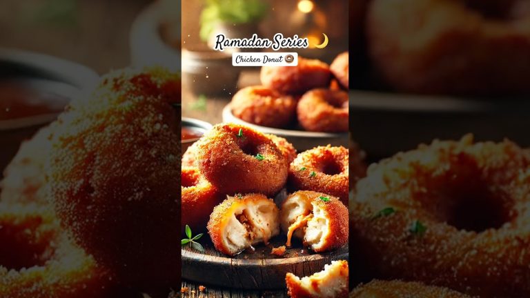 MasterChef-Style Chicken Donut Recipe #fullvideoonchannel #hawwajannath #shorts