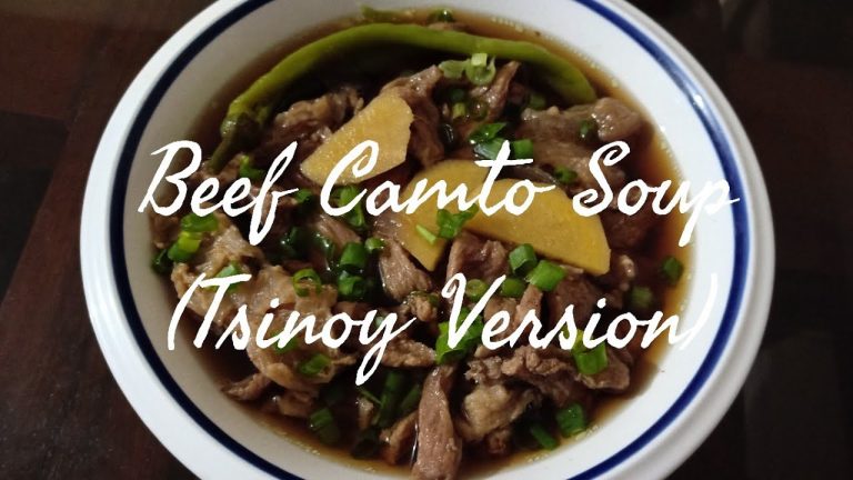 HOW TO COOK: BEEF CAMTO SOUP (TSINOY VERSION)