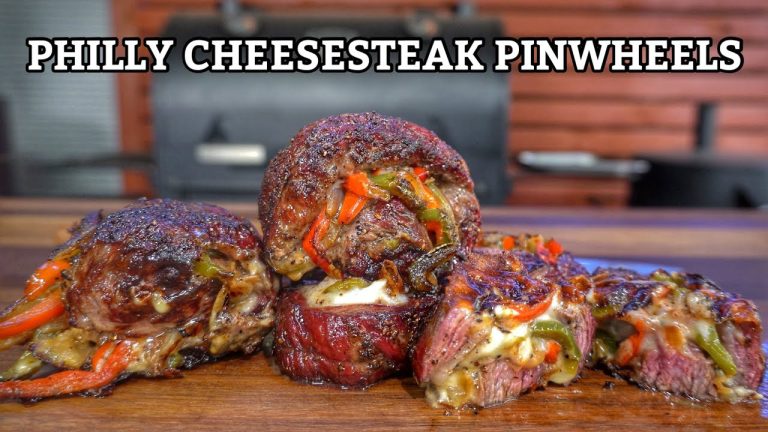 Philly Cheesesteak Pinwheels on the BBQ – Easy & Flavor-Packed Recipe!
