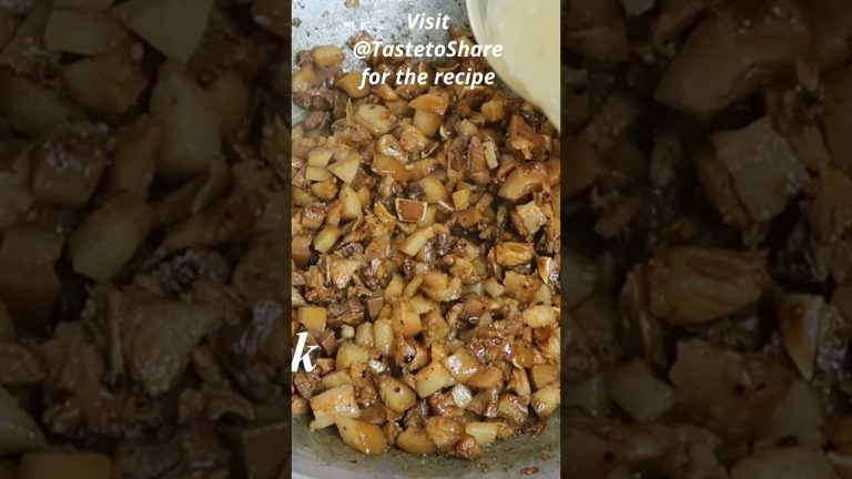 Pork Recipe (sisig adobo) is So Delicious, I won't  Grill or Fry Pork Anymore! 💯 #shorts