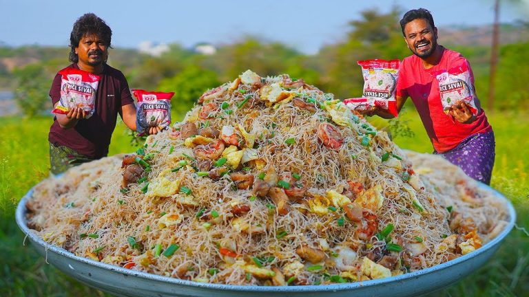 Rice Vermicelli Recipe | Prawn & Chicken Vermicelli | Vermicelli noodles one pan | Grandpa Kitchen