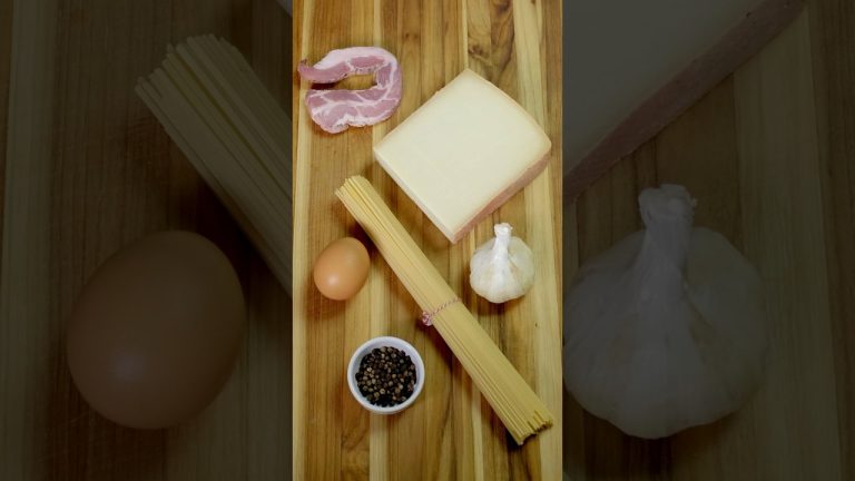 The First Italian Carbonara Recipe 1954
