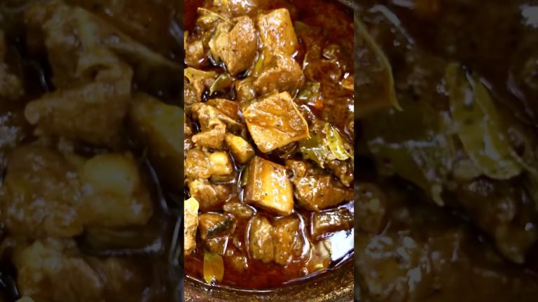 Mouthwatering 🤤 Pork Curry !!  #trending #shorts #shortsfeed