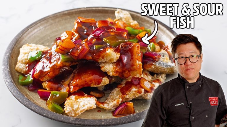 Irresistibly Crunchy Sweet & Sour Fish Recipe!