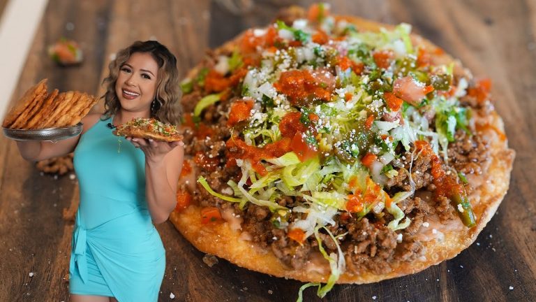 Looking for a Fast and Easy Recipe? Make My TOP NOTCH  BEEF TOSTADAS this will not DISAPPOINT 🤤
