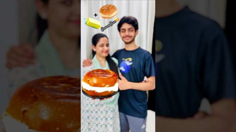 Cream Bun #selinesrecipes #cake #bread #shorts