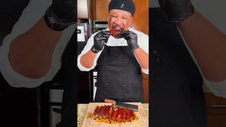 The Easiest Way to Make Perfect Ribs! Subscribe for Recipe #shorts #BBQ #cooking