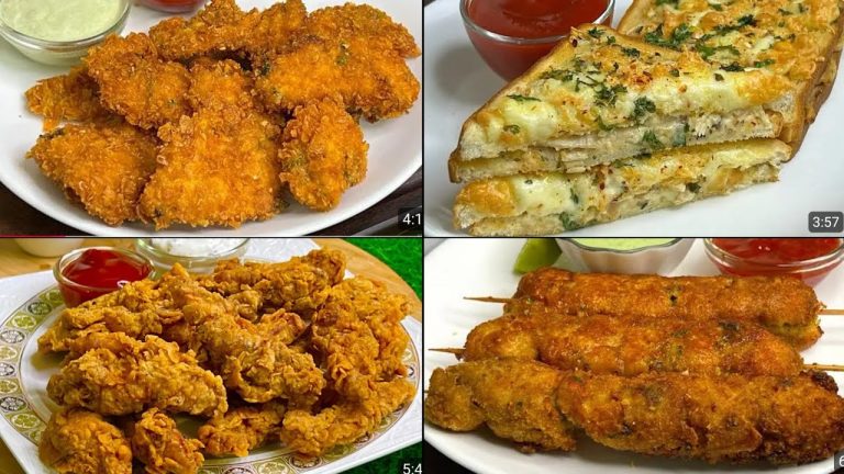 4 Amazing Chicken Starter Recipes for Iftaar | Chicken Starter Recipes by cook with Lubna