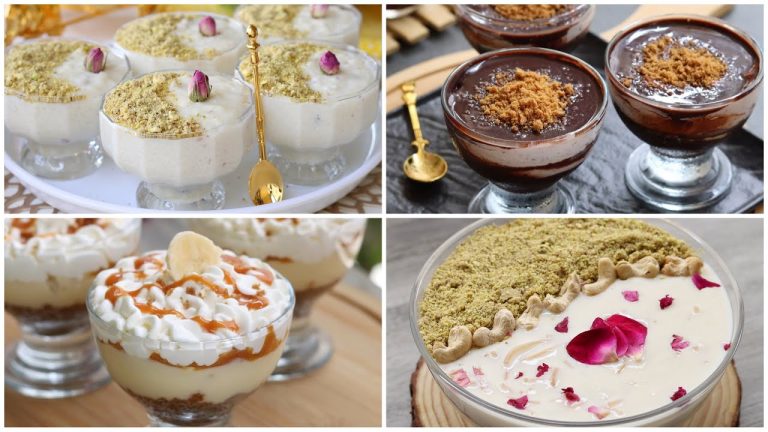 EID SPECIAL 4 New Dessert Recipes by (YES I CAN COOK)
