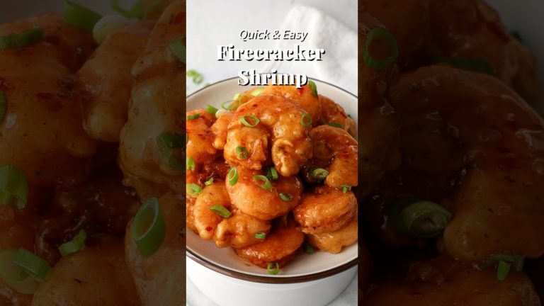 Quick & Easy Firecracker Shrimp shrimp🍤 #shrimp