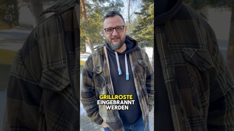 Muss man Grills und Grillroste einbrennen? #einfach #fleisch #bbq