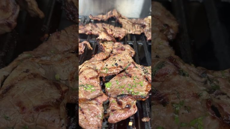 Carne asada @MonumentGrills Eminence 425 #bbq #outdoorcooking