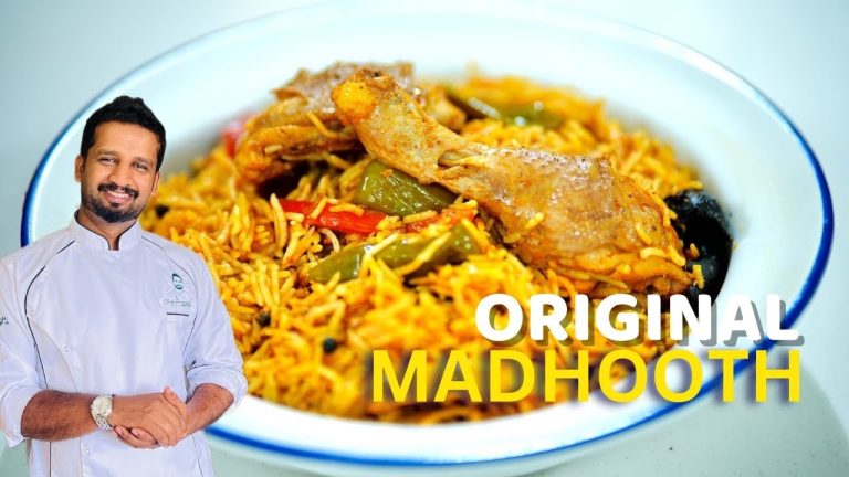 ORIGINAL MADHOOTH | Perfect Madhoot Recipe | chicken Mandi | Arabic Chicken Rice | Chefshameem