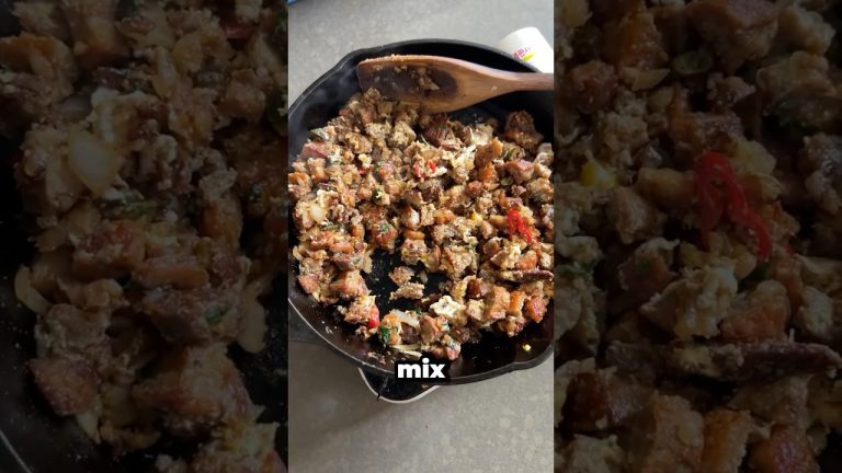 I Made Pork Sisig—Is It Fire or Should I Quit? 🤔🔥