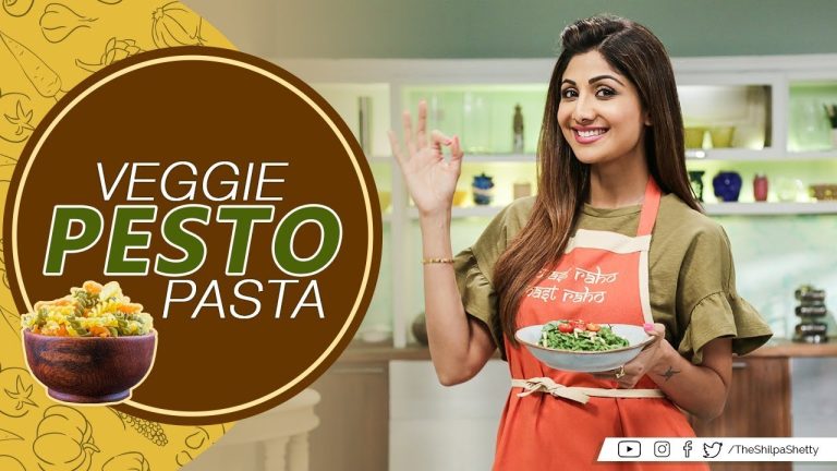 Veggie Pesto Pasta| Shilpa Shetty Kundra | Healthy Recipes | The Art Of Loving Food