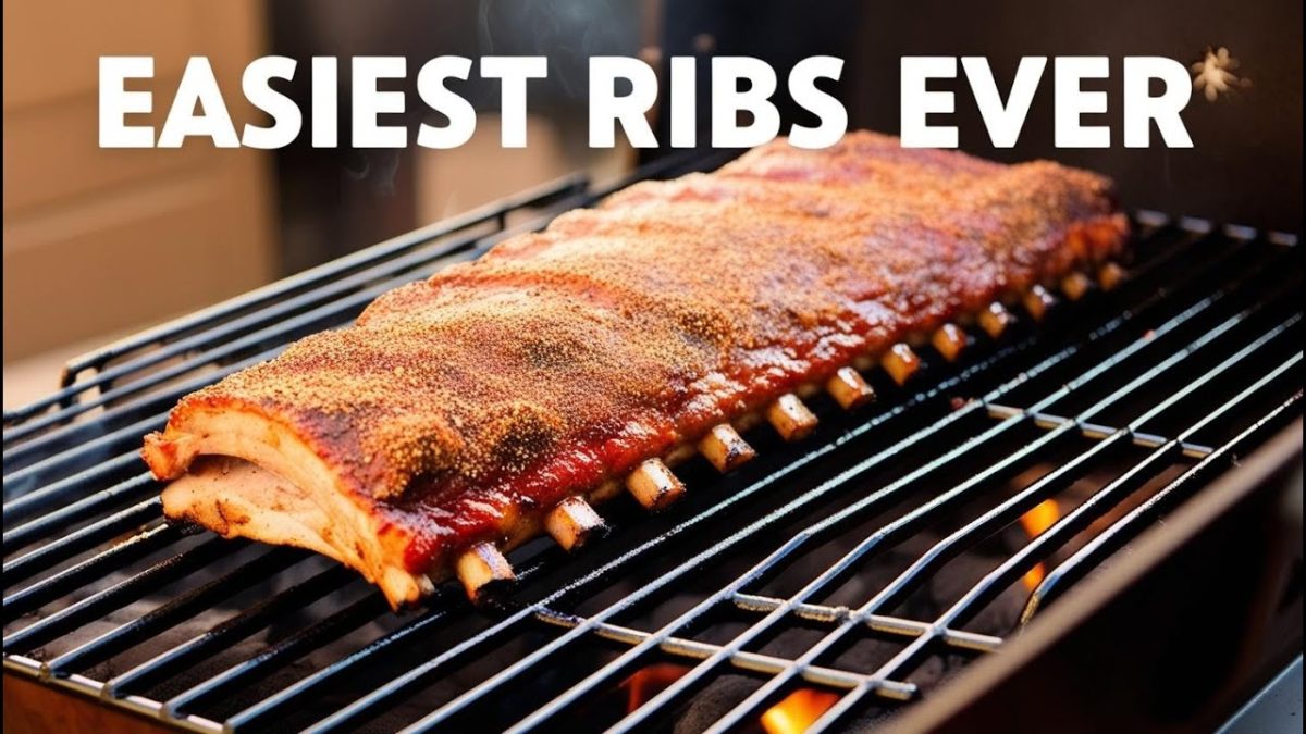 BBQ Simplified: The Easiest Ribs You'll Ever Make (3 Ingredients!)