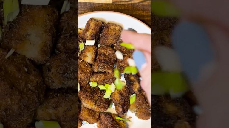 🔥 PANKO FRIED PORK BELLY BITES 🔥 Would you try this? ✨ASMR✨ #asmr #asmrfood #shorts #reels #pork