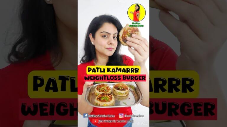 NO BREAD BURGER FOR WEIGHT LOSS #healthy #food #weightlossdiet #recipe #burger #cooking #easyrecipe