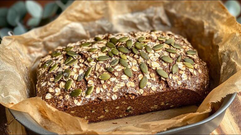 Gluten Free Bread! High Protein Lentil Bread in 5 Minutes. Healthy and Tasty