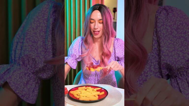 AMAZING FOOD HACK! 🍟🍕🍡 Delicious Snacks on One Stick! #kids #shorts