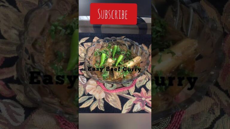The Easiest Beef Curry You'll Ever Make #recipe  #foodie #shortsfeed #trendingshorts @Dhudra6719