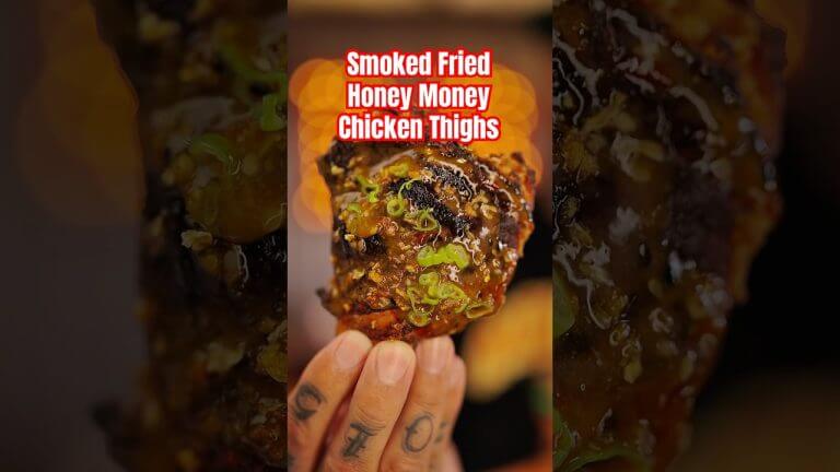 The BEST Chicken Thigh Recipe #honeymoney #chickenthighrecipes #viralrecipe #chickenrecipe #tftibbq