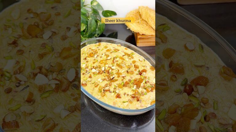 #ytshorts EID SPECIAL Best Sheer khurma Recipe Delhi style | seviyan kheer