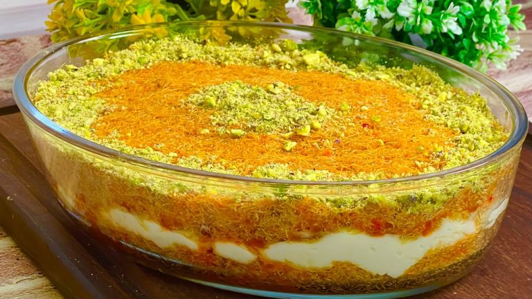 Eid Special – Arabian Style Perfect Kunafa Recipe  | Best Kunafa Recipe |  Arabian Style Kunafa