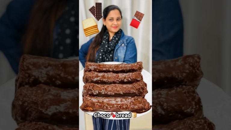 Chocolate Bread Rolls🍫😋#selinesrecipes #bread #shorts