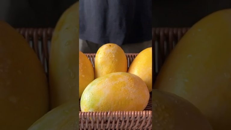 🥭 Refreshing Mango Lassi Recipe 🥭 | Perfect Summer Drink in 2 Minutes! #shorts #asmr