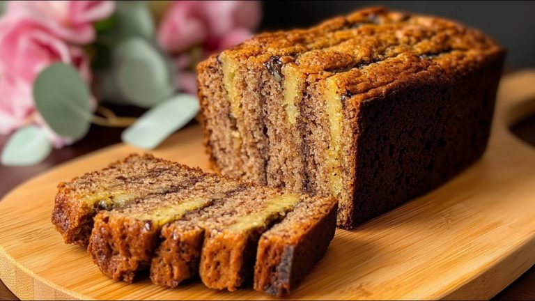 Banana Bread in 5 Minutes! Vegan Recipe! Egg Free! Dairy Free! Superfood