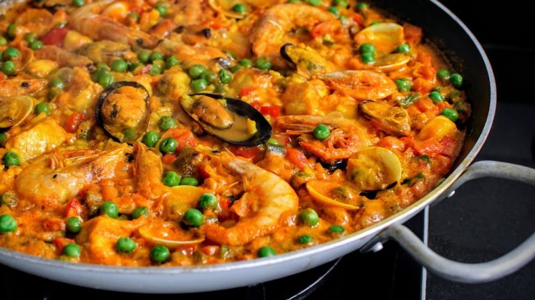 Easy PAELLA Seafood – Ulam Pinoy Recipes
