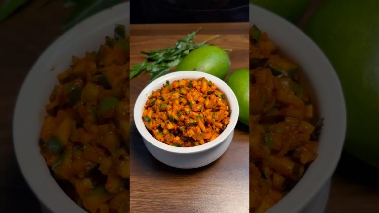 Mango pickle🥭 #shorts #food #asmr #cooking #easyrecipe #aamkaachar #recipe #foodie #asmrcooking