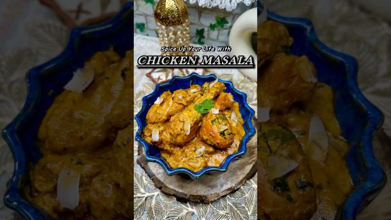 Eid Special:Chicken Masala||Easy & Delicious Chicken Masala You’ll Ever Taste||Chicken Recipe#shorts