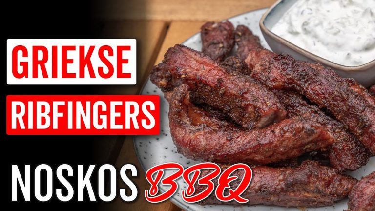 Zo maak je de lekkerste Griekse Ribfingers op de BBQ!