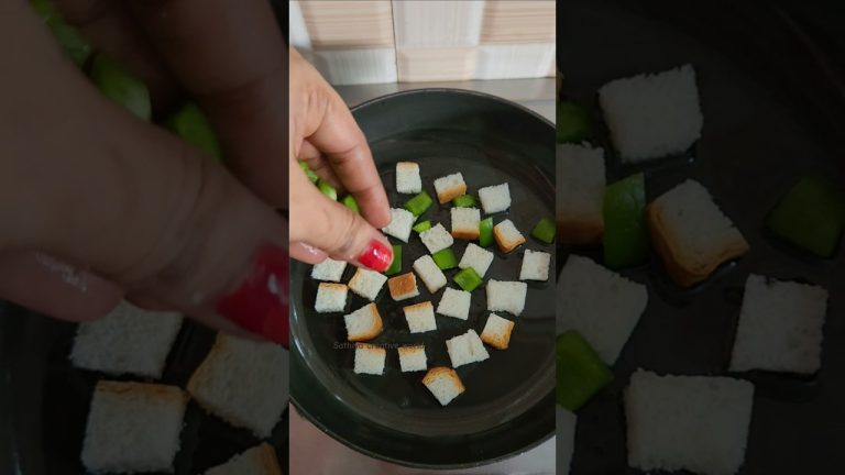 Bread with egg breakfast recipe | #ytshorts