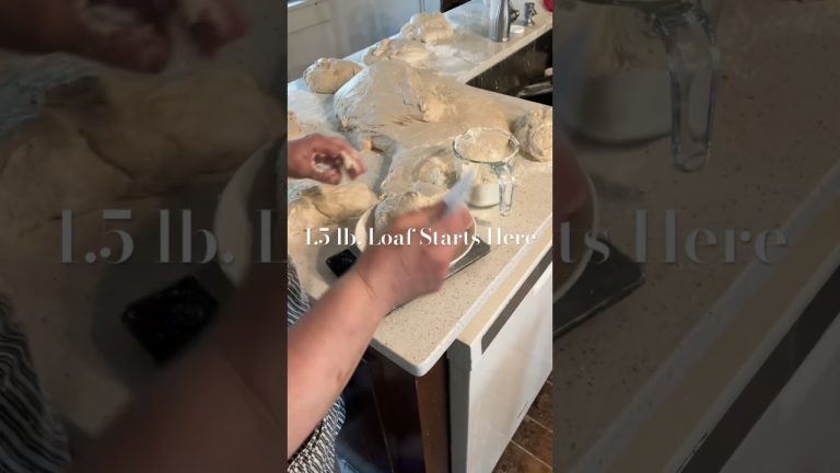 Sourdough Loaves: Cut  Before Shaping